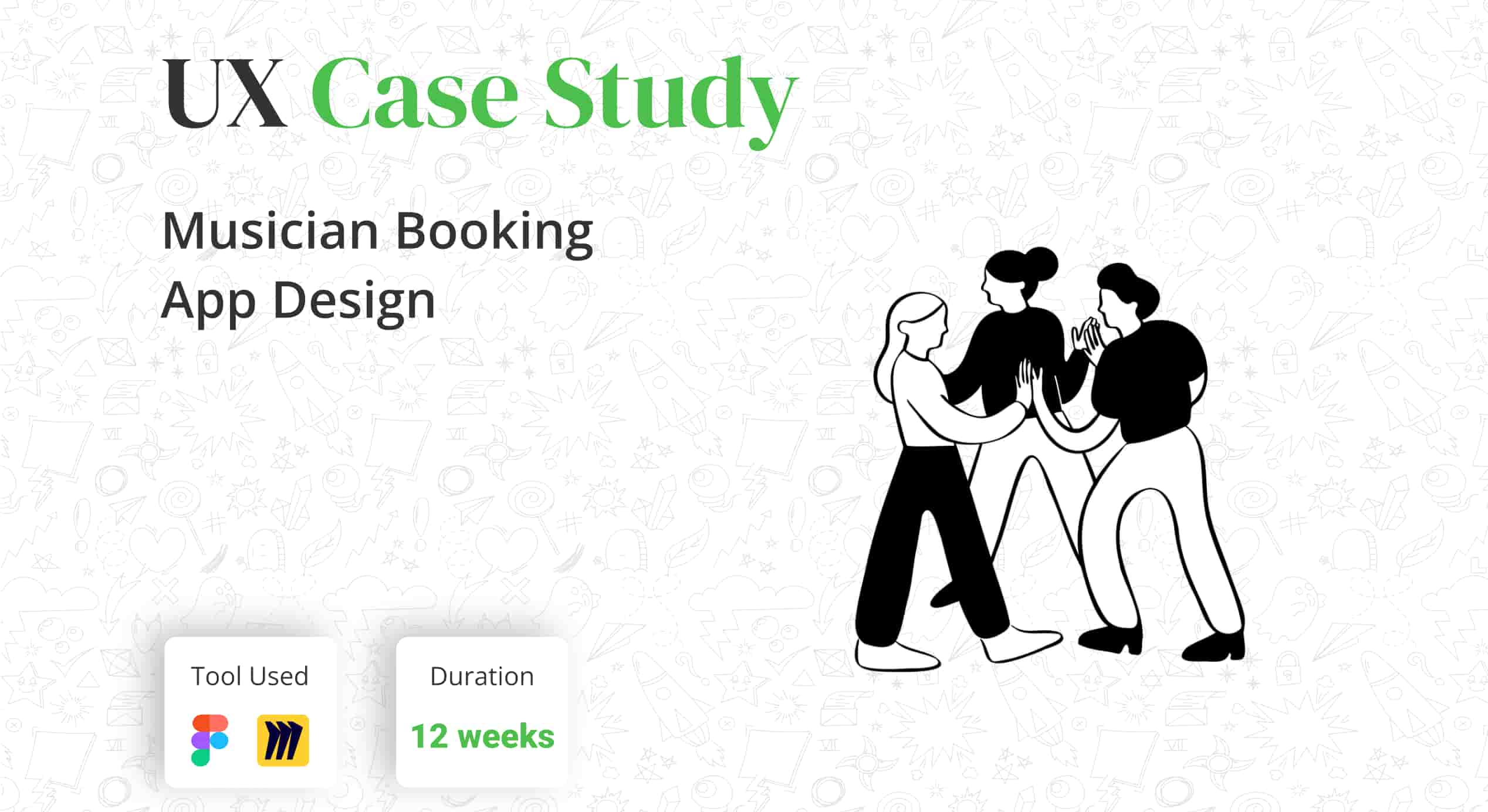 Cover image of UX case study